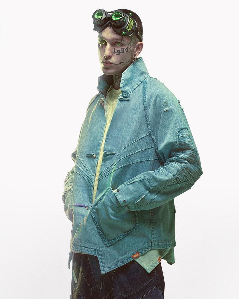 CBP-030-X｜Cyberpunk Techwear Set Top / Bottom