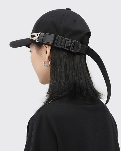 Streetwear Punk Buckle Cap