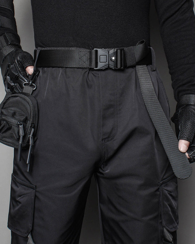 Techwear Quick-Release Tactical Utility Belt