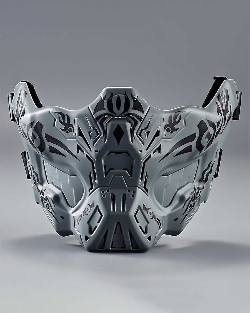 Cyberpunk Tactical Half-Face Mask