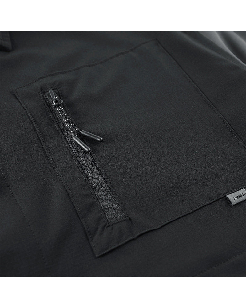 Techwear Fake Two-piece Tactical Short Sleeve Shirt