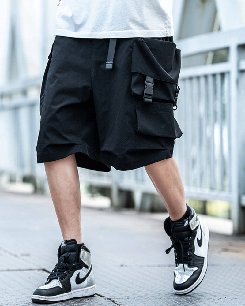 Techwear Cargo Shorts