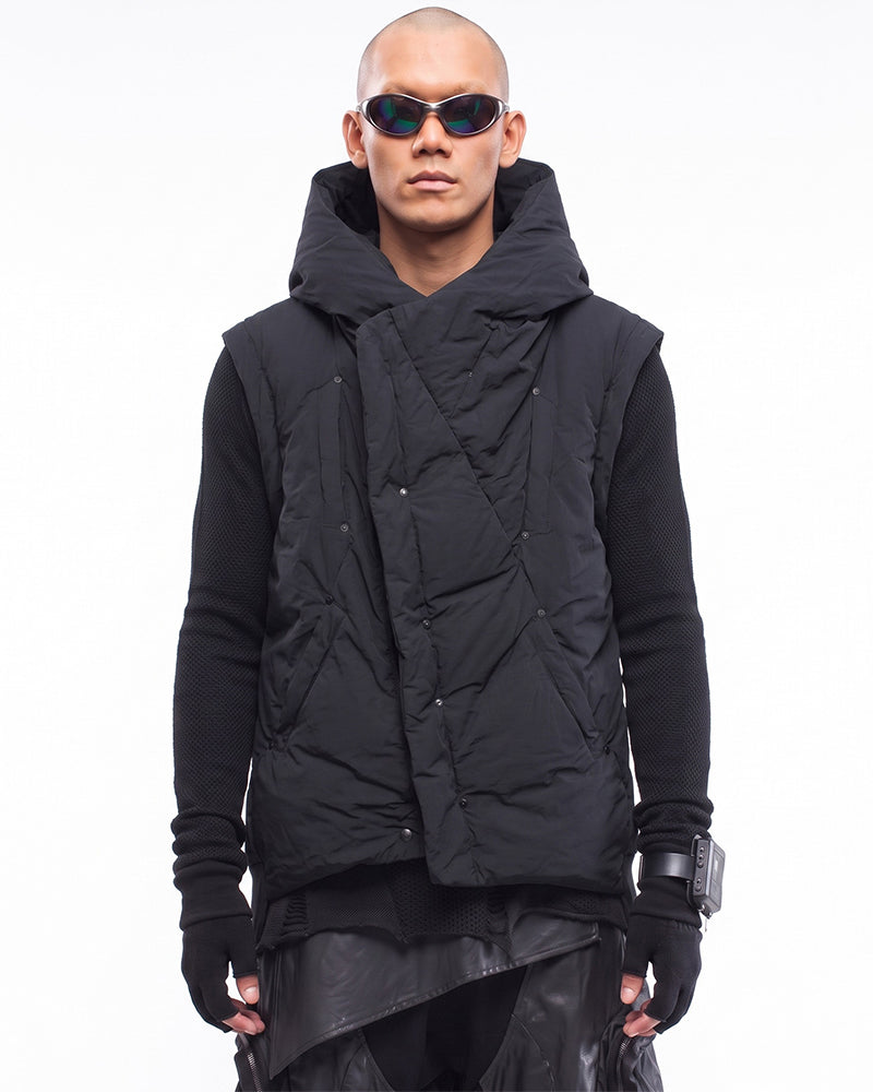 Wasteland Deconstructed Detachable Sleeve Down Jacket
