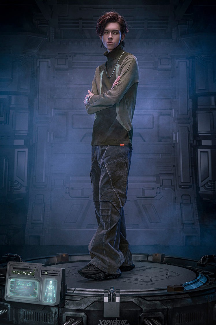 CBP-027-X｜Cyberpunk Techwear Set Top / Bottom