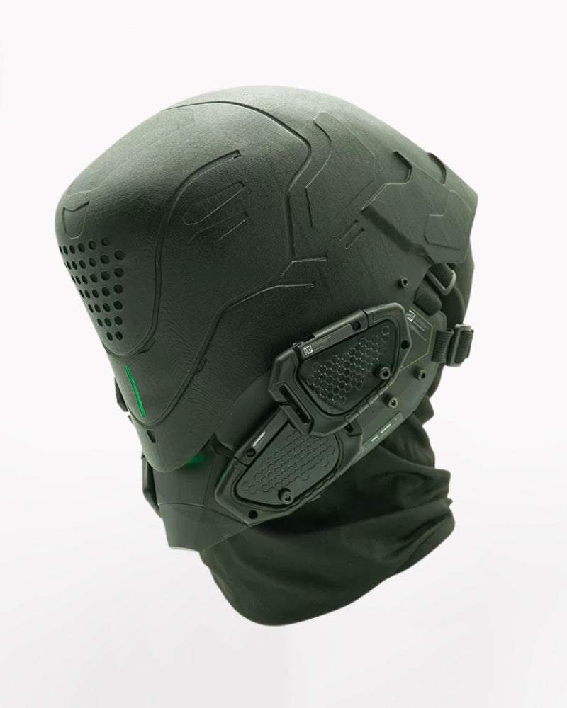 Futuristic Cyberpunk Helmet