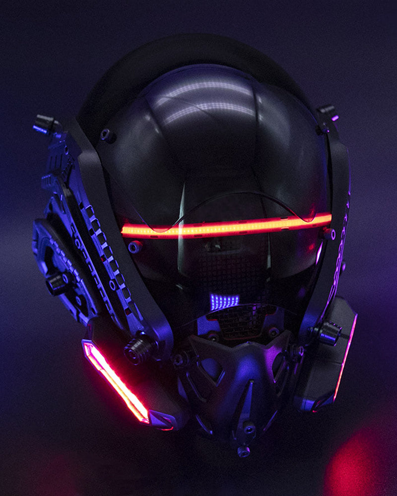 Headwear/ Cyberpunk Led Mask