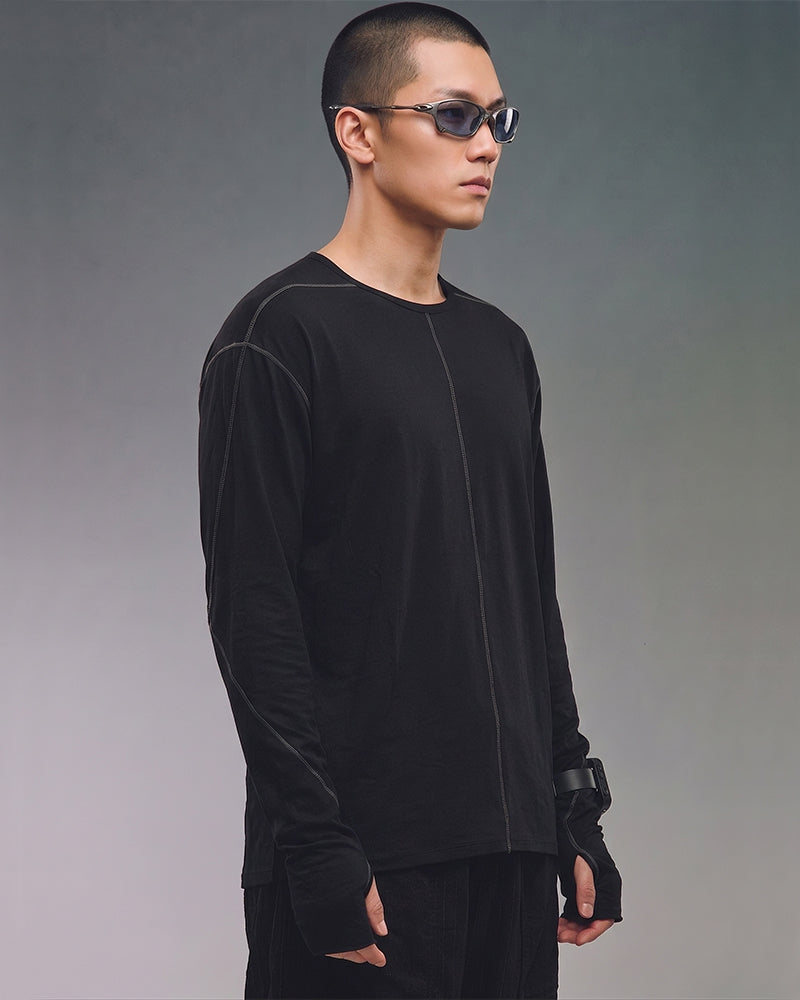 Wasteland Thumbhole Long Sleeve T‑Shirt
