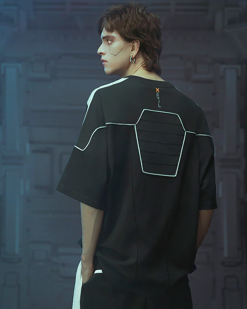 CBP-018-X｜Cyberpunk Techwear Set Top / Bottom