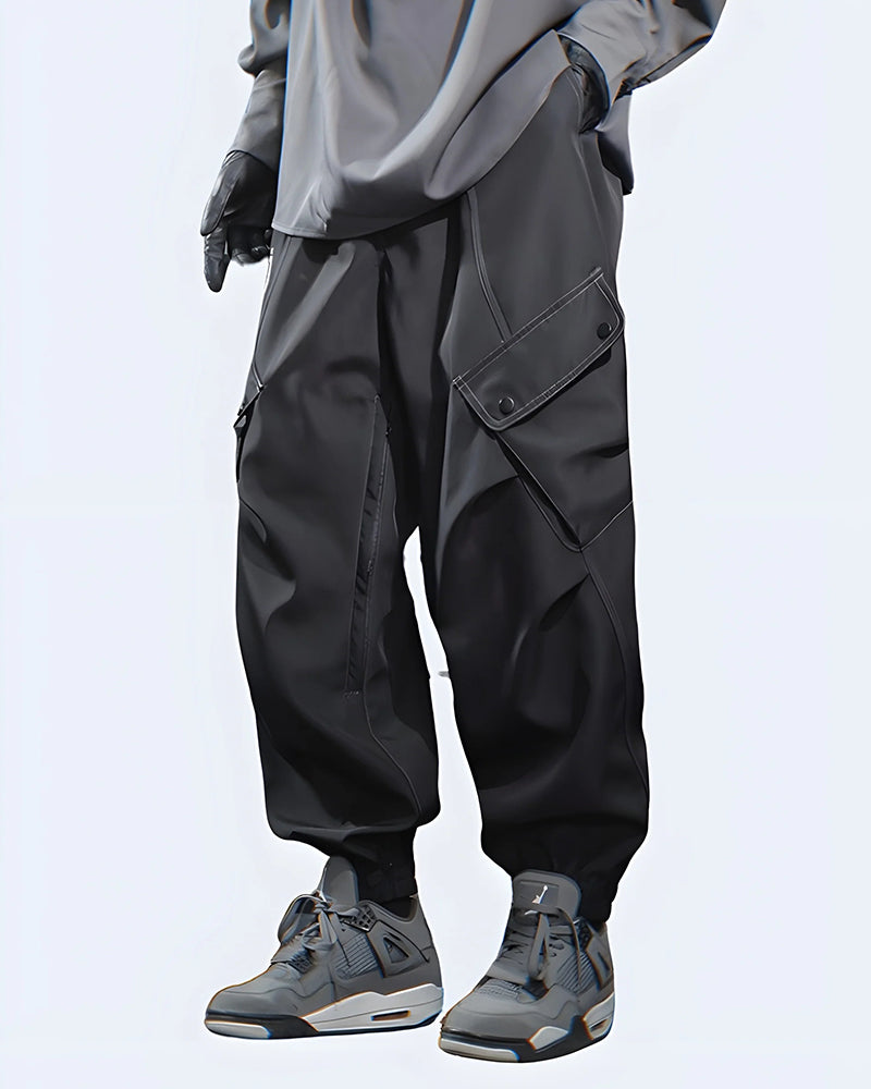 Dark Grey Cargo Pants