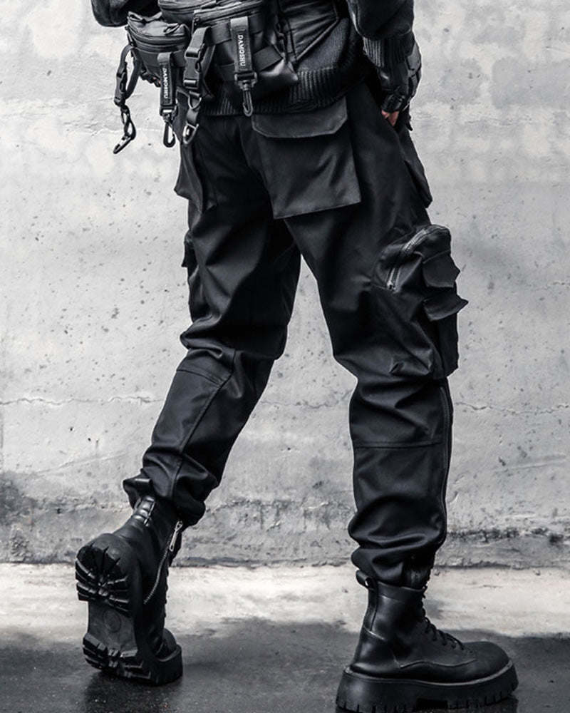 Functional Multi-Pocket Techwear Cargo Pants