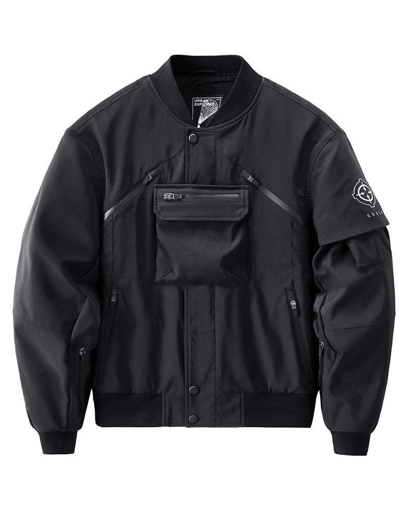 Functional Techwear Multi-pocket Jacket