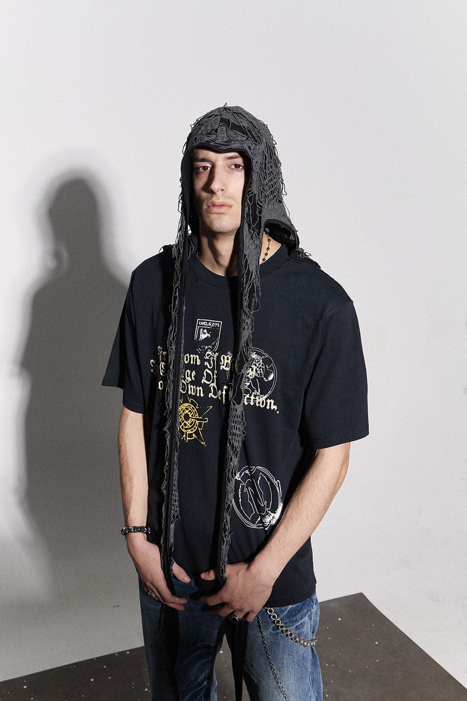 Ripped Bunny Ears Durag