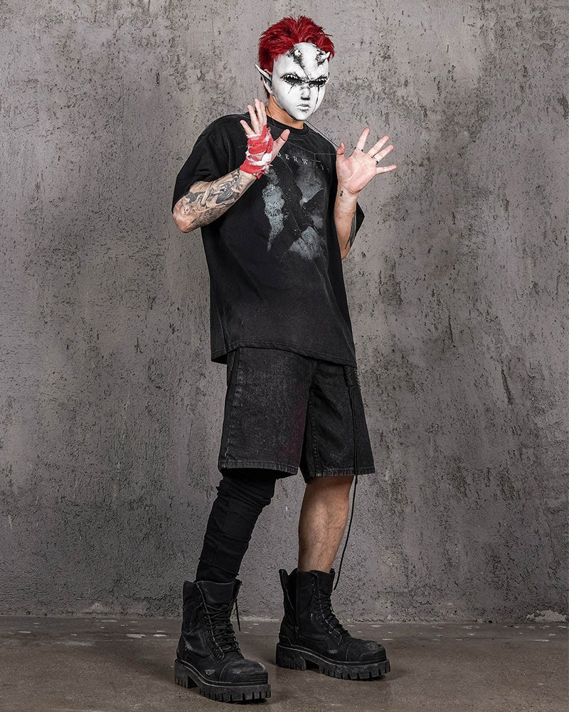 The Dark Raven Distressed T-Shirt