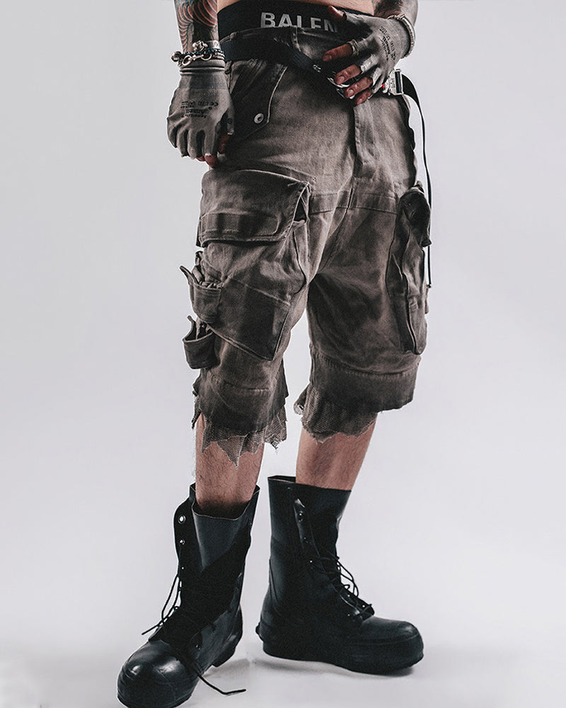 Wasteland Asymmetric Multi-Pocket Tactical Shorts