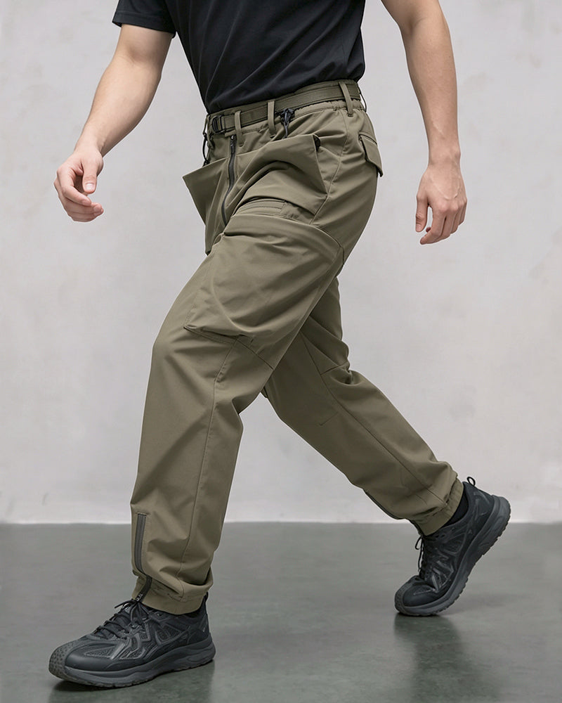 Water-Repellent Outdoor Techwear Pants