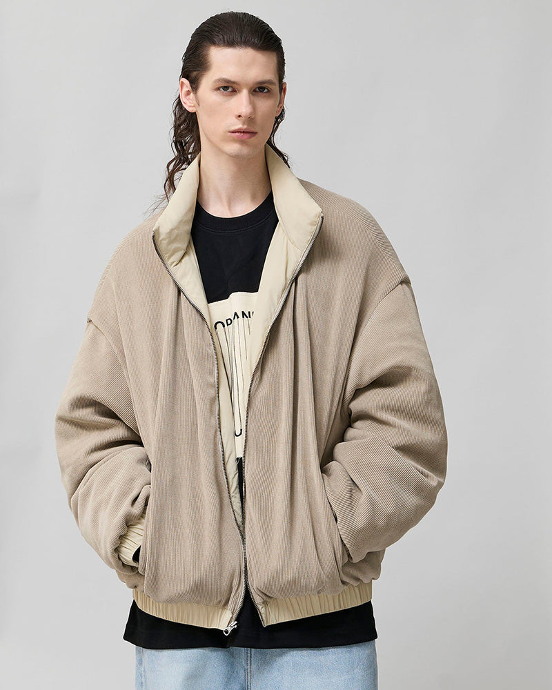 Reversible Water Repellent Down Jacket