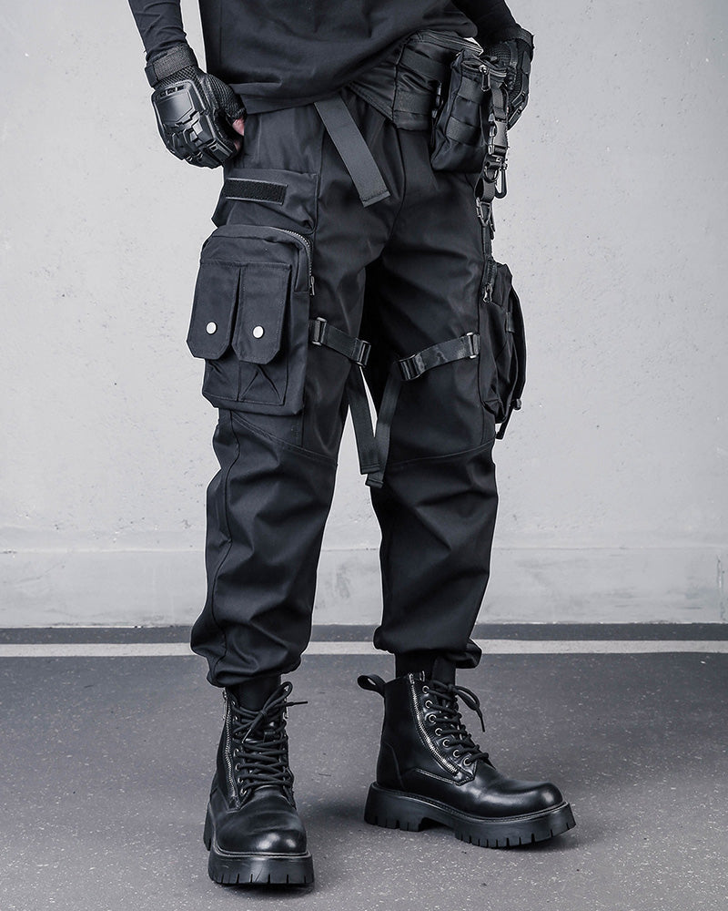 Tactical Multi-Pocket Techwear Cargo Pants