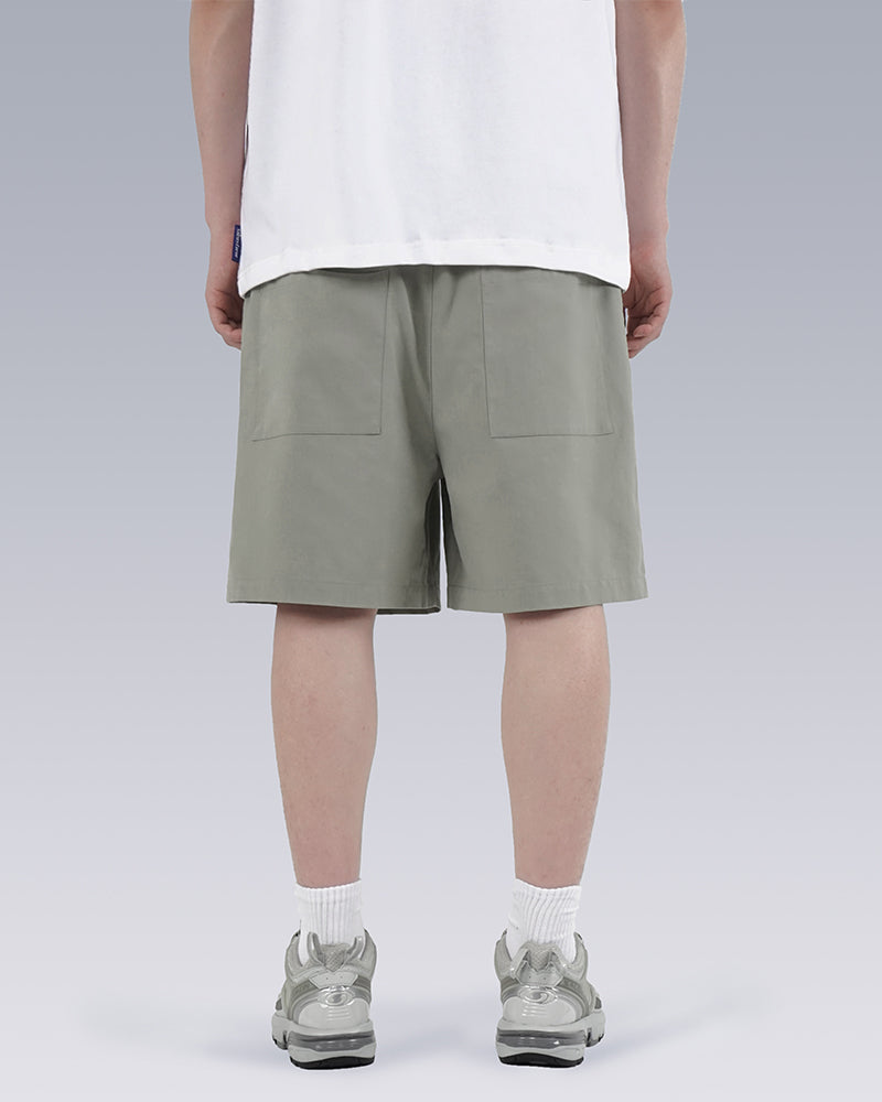 Cargo-Pocket Cotton-Nylon Tactical Shorts