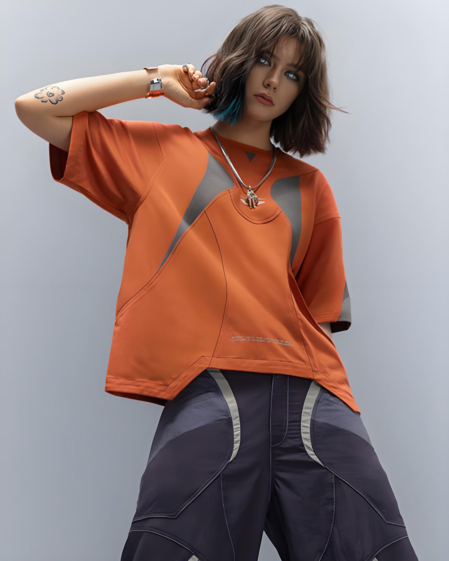 CBP-042-X｜Cyberpunk Techwear Set Top / Bottom