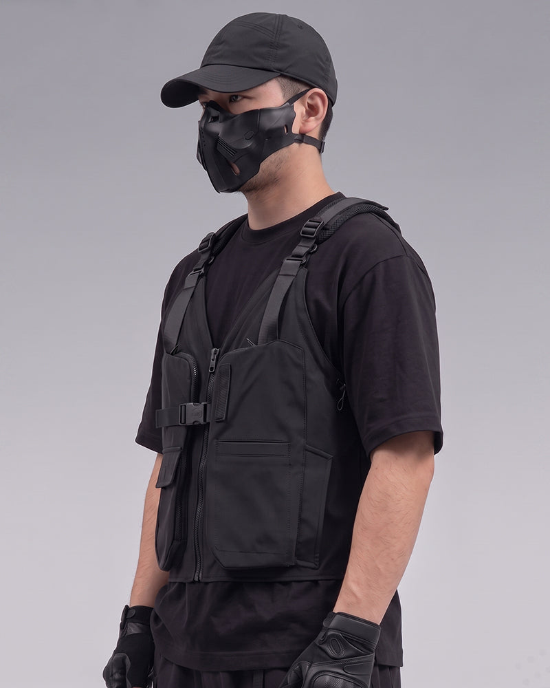 Water-Repellent Suspender Utility Vest