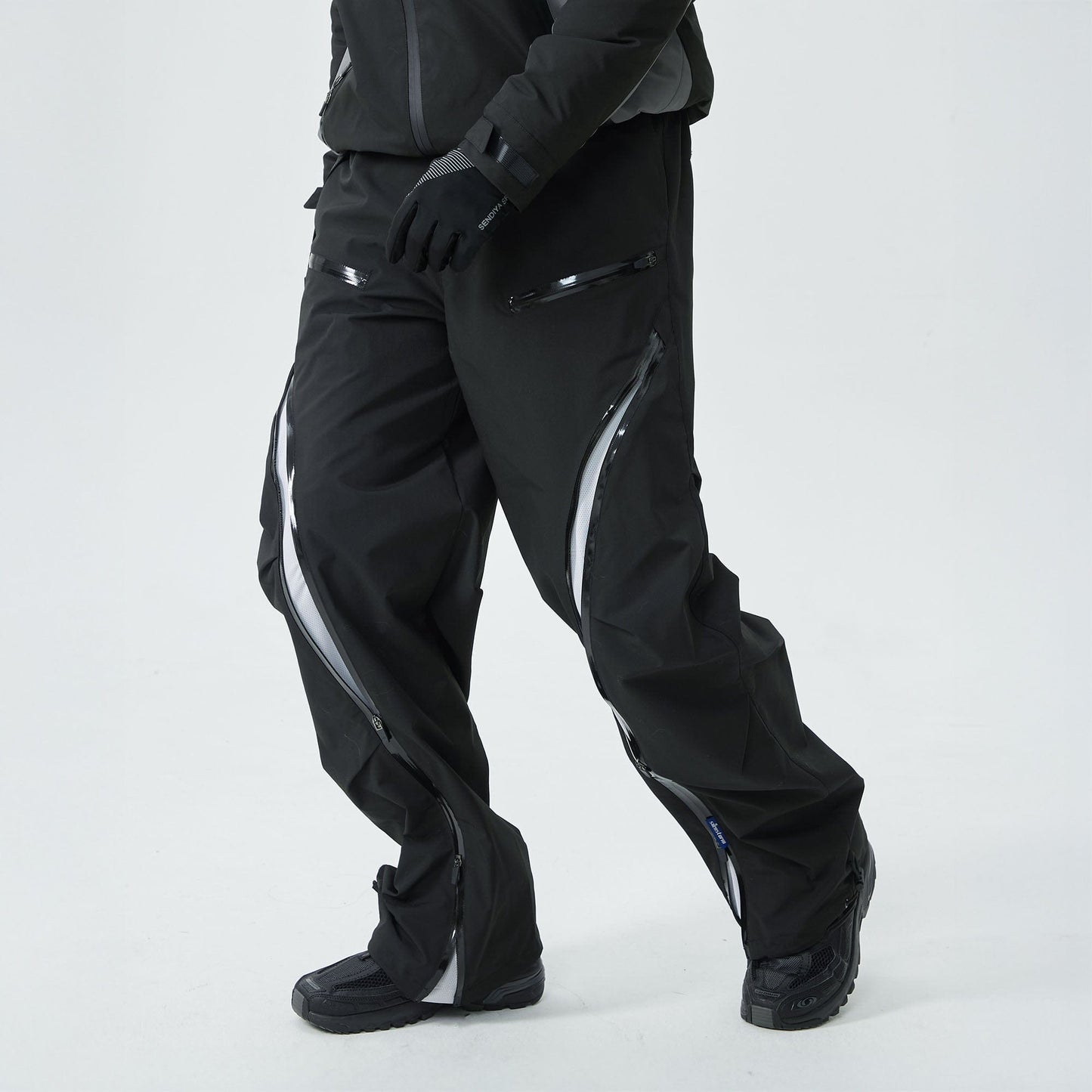 Arc-Zip Crinkled Water-Repellent Utility Pants