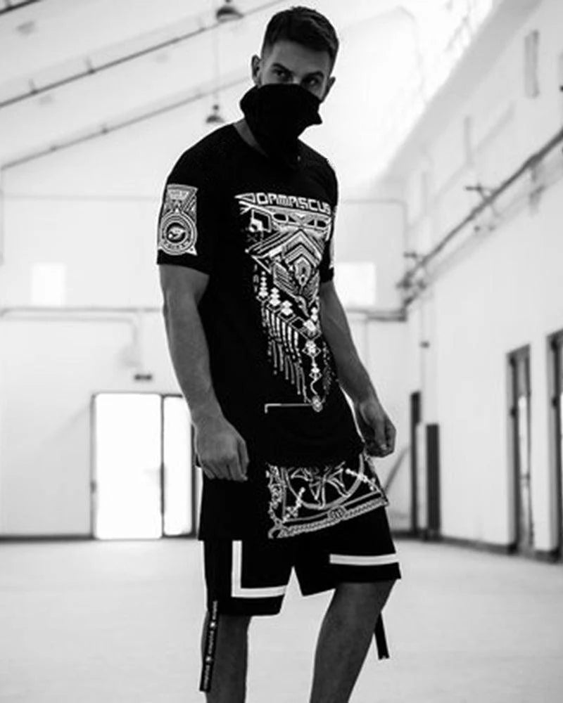 Futuristic Cyberpunk Techwear T-Shirt