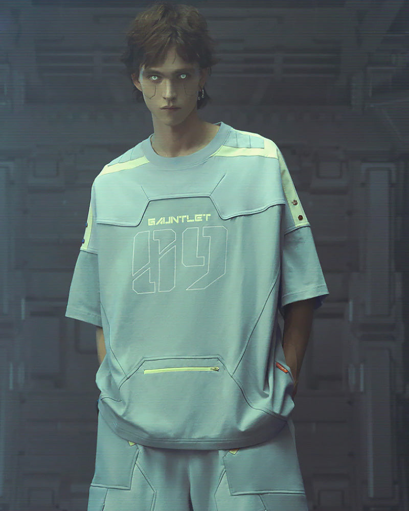 CBP-009-X｜Cyberpunk Techwear Set Top / Bottom
