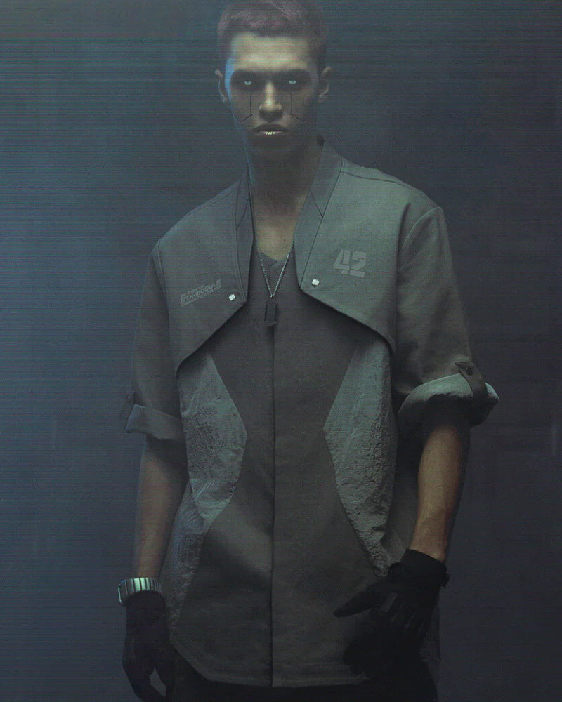 CBP-037-X｜Cyberpunk Techwear Set Top / Bottom