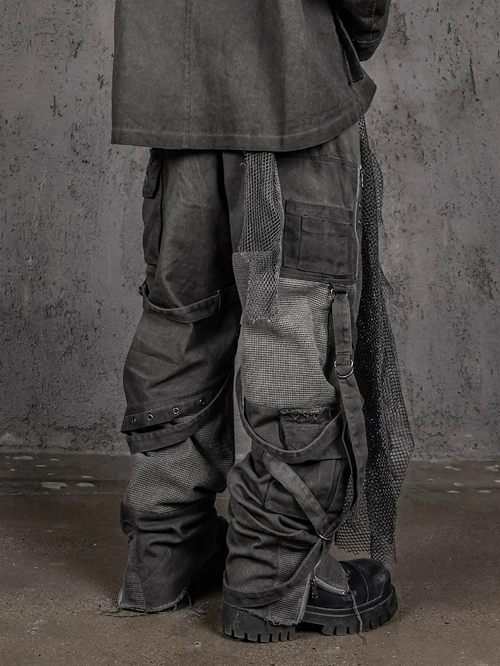 Scavenger Heavyduty Multi-Pockets Striped Cargo