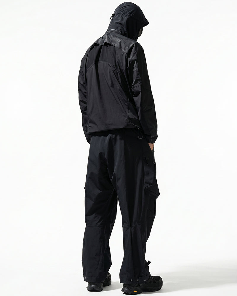 Multi-Pleat Kendo-Inspired Techwear Pants