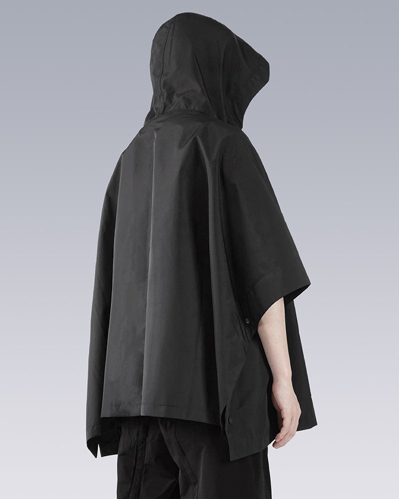 Three-Layer Waterproof Techwear Poncho Jacket