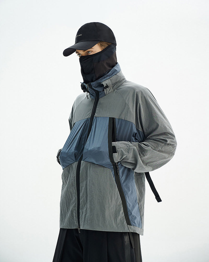Lightweight UPF50+ Water-Repellent Breathable Techwear Jacket