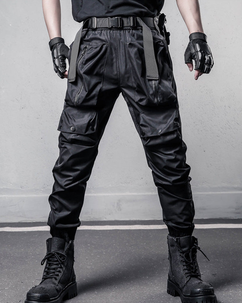 Functional Multi-Pocket Techwear Cargo Pants