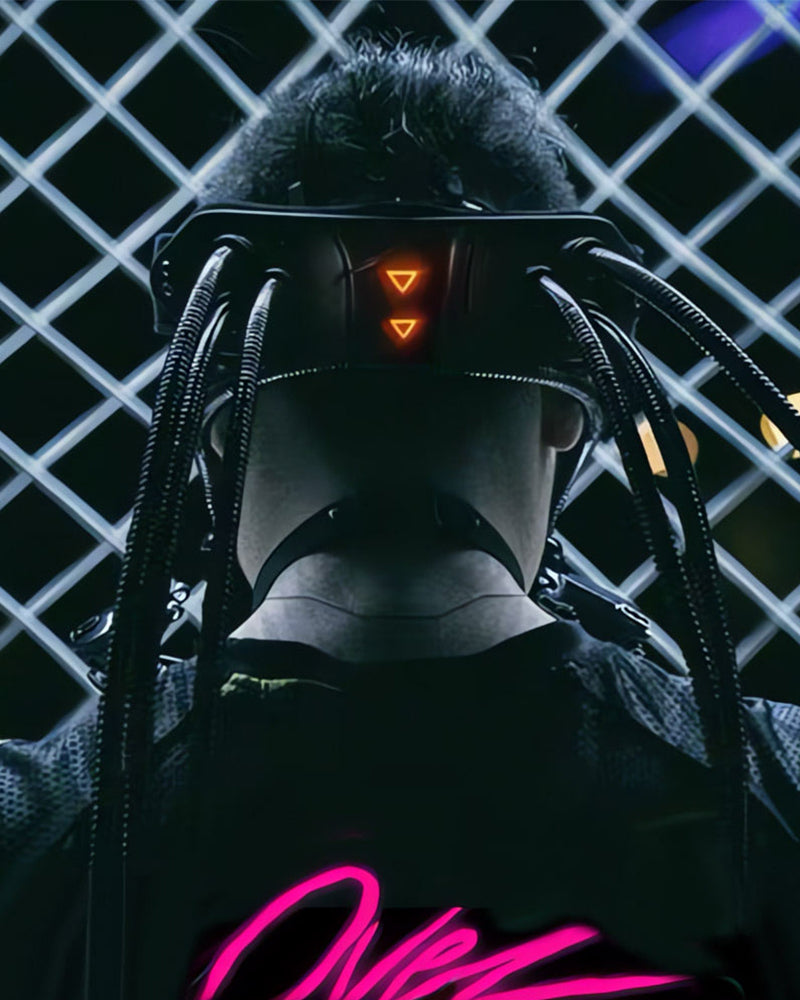 Cyberpunk Dreadlock Science Fiction Glasses