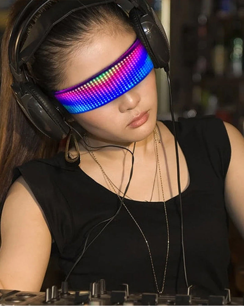 Cyberpunk Shining Led Glasses