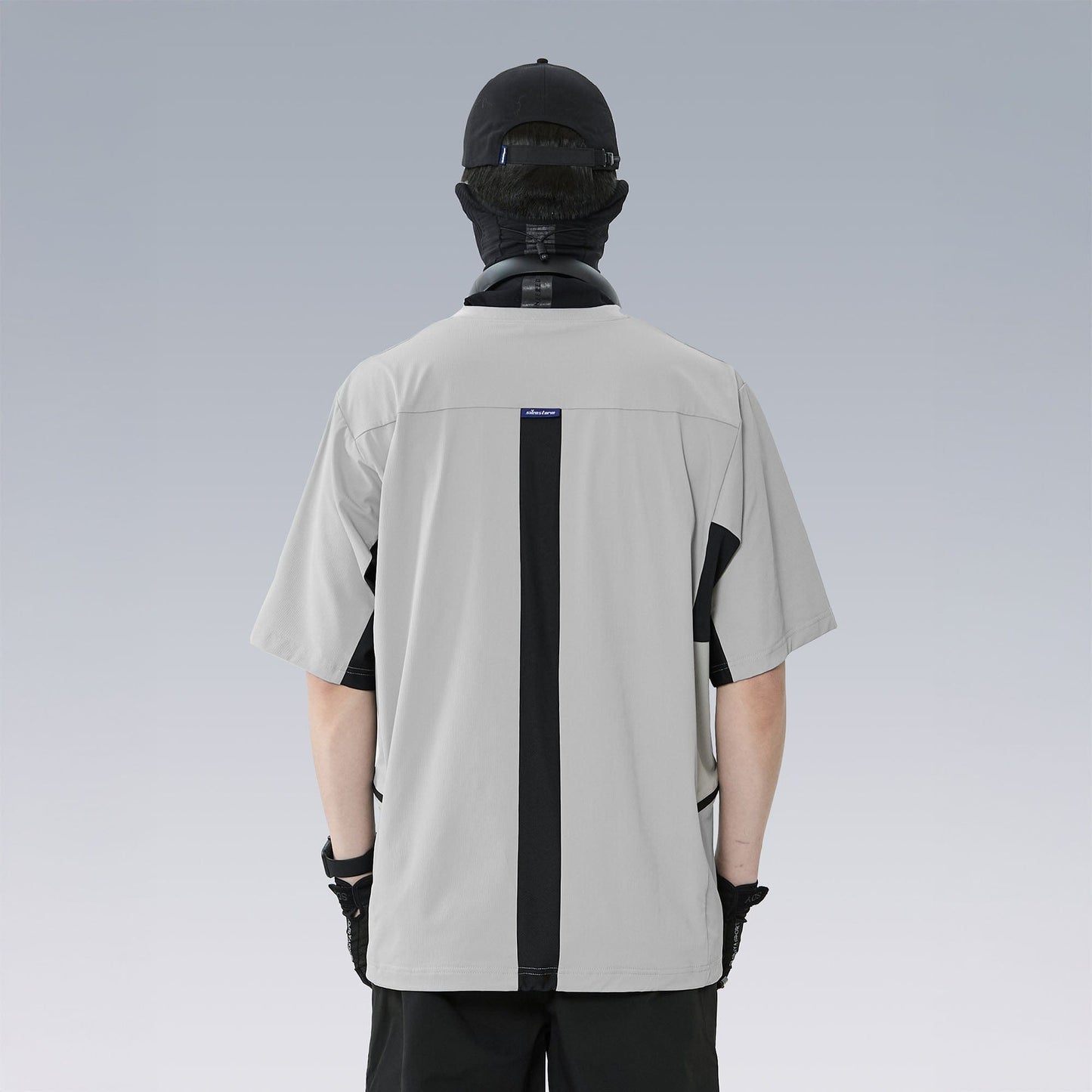 Tech Panel Drawstring-Hem Quick-Dry T-Shirt