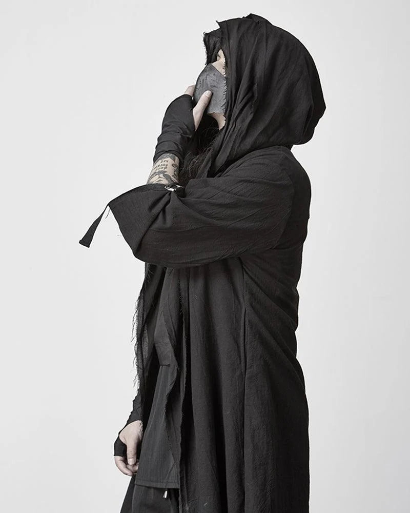 Diablo Immortal Techwear Ninja Cloak Long Coat