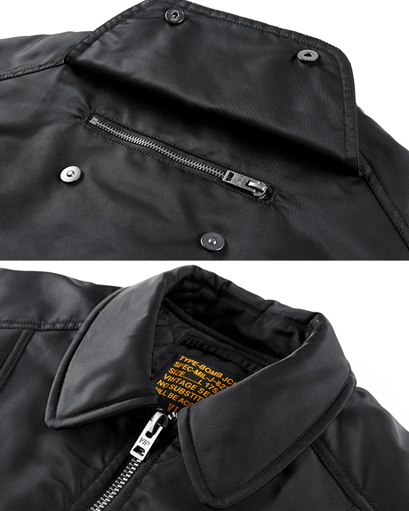 Functional Techwear Bomber Jacket