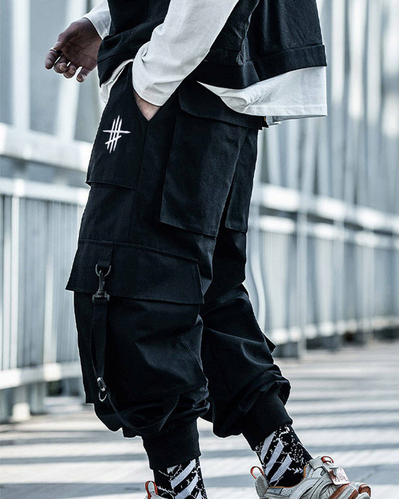 Techwear Street Style Cargo Pants