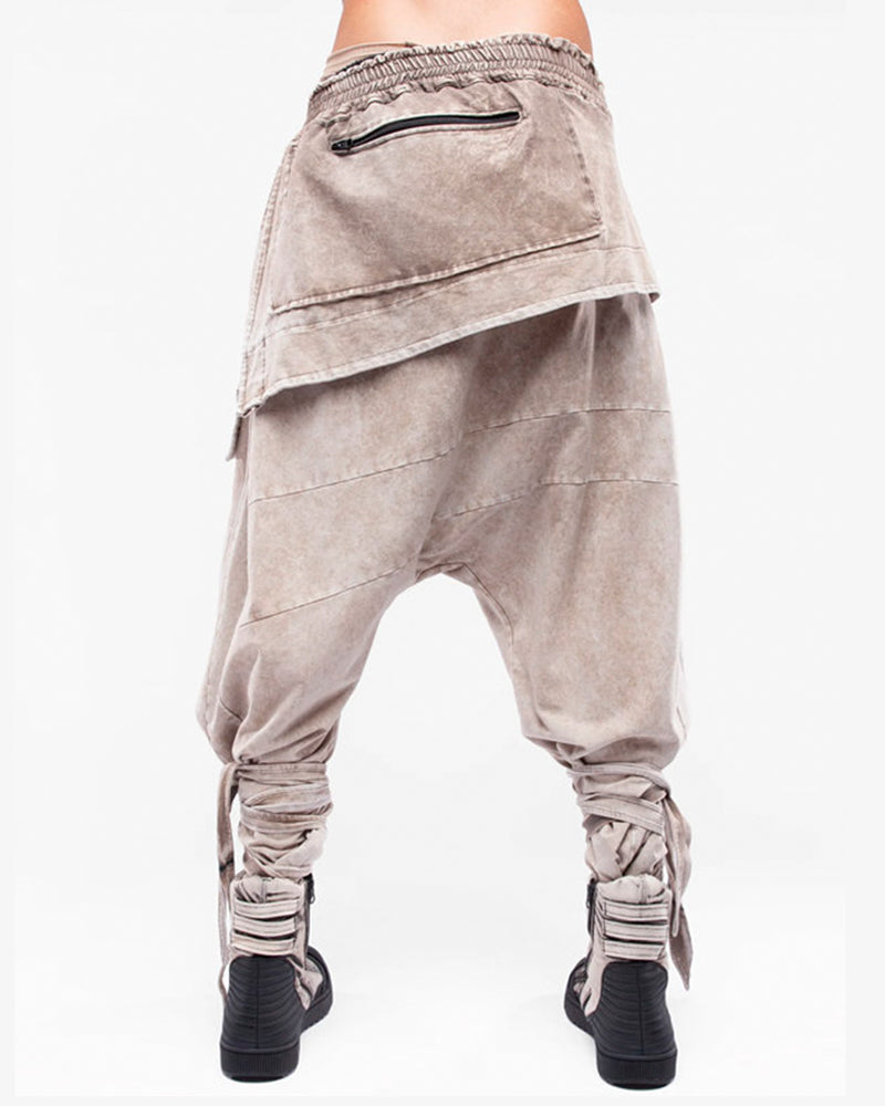 Wasteland Ninja Drop Crotch Pants