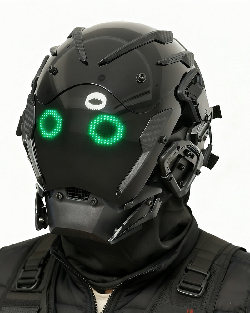 Headwear/ Cyberpunk LED Mask