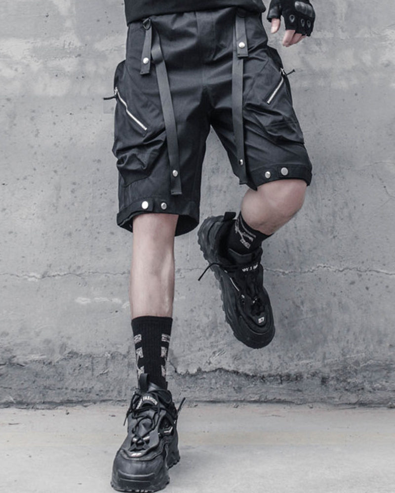 Darkwear Zipper Shorts