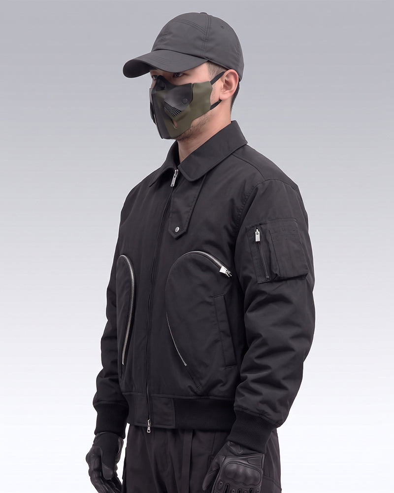 Tactical Two-Way Zip Cargo Jacket