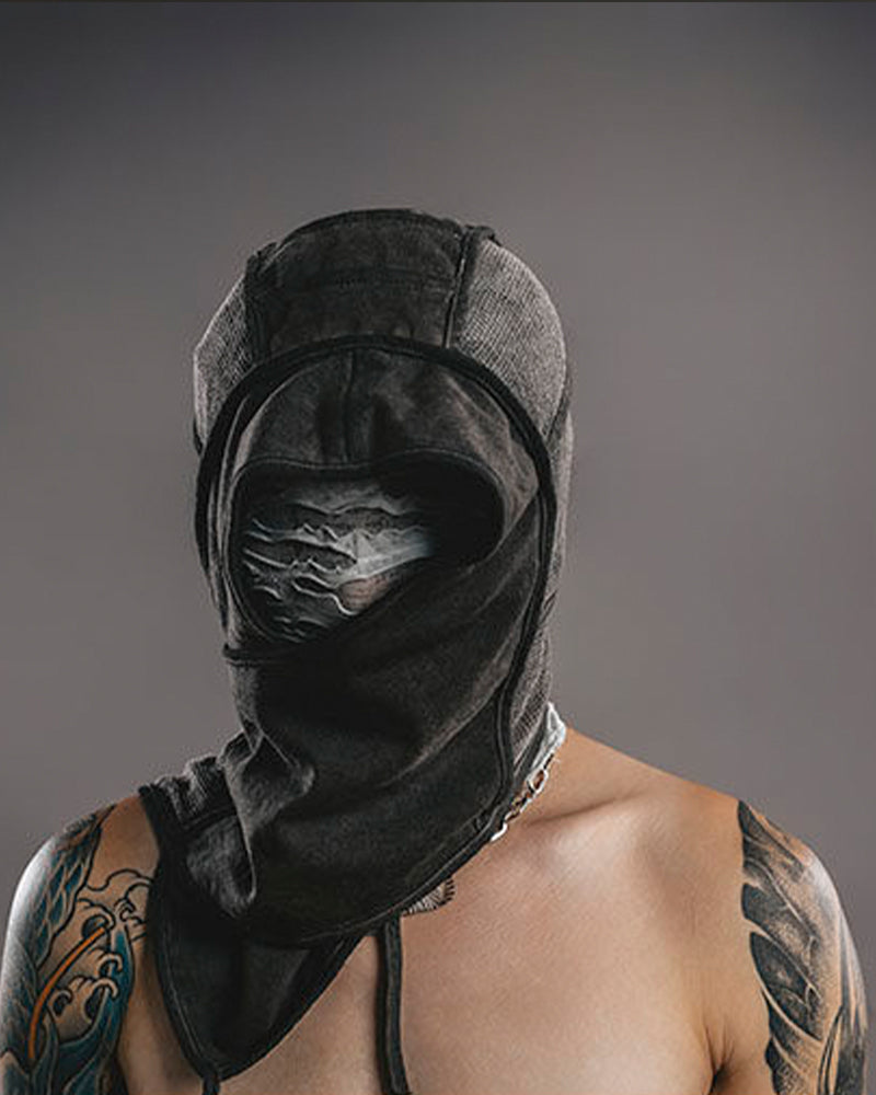 Post-Apocalyptic Wasteland Survival Full-Face Hood
