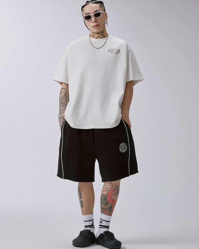 Side-Stripe Track Shorts