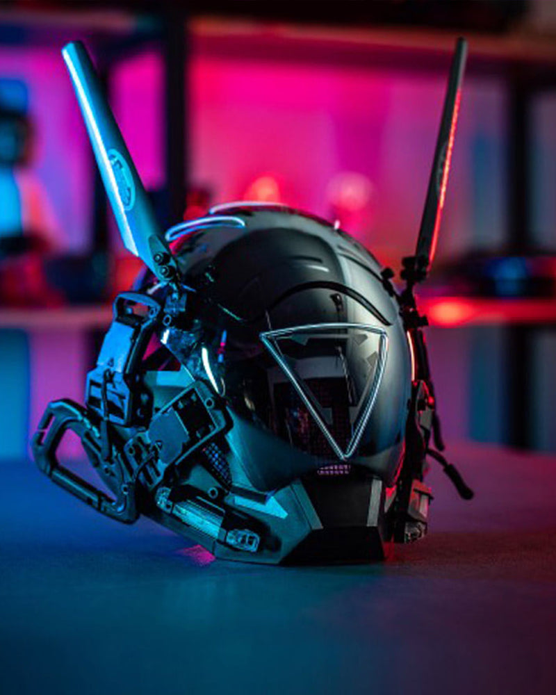 Futuristic Light-Up Mask
