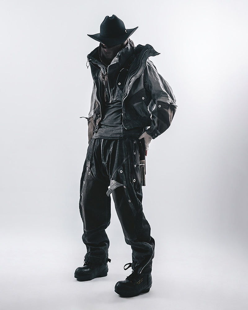 Biohazard Mesh-Panel Hooded Tactical Jacket