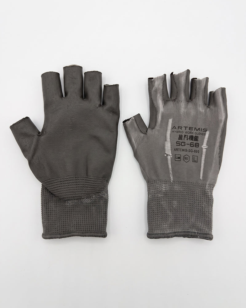 Wasteland Dirty Dye Distressed Durable Gloves