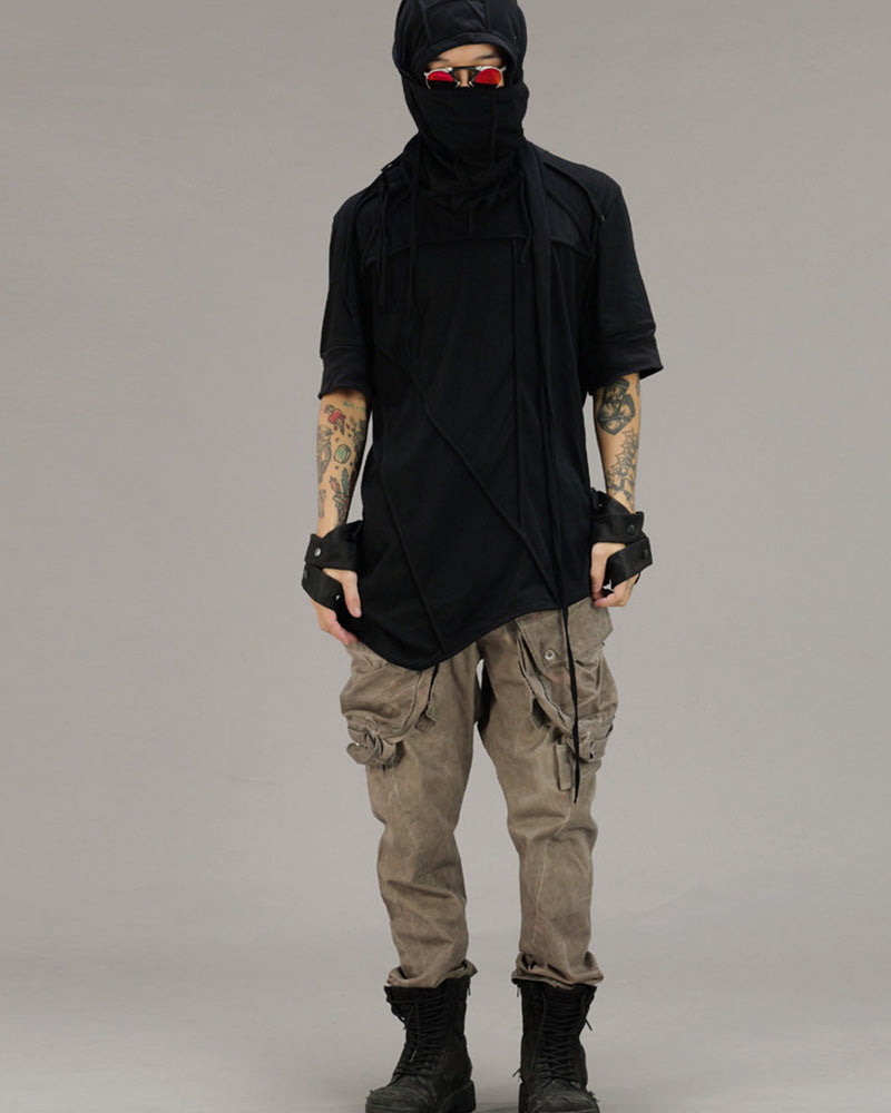 Wasteland Distressed Multi-Pocket Cargo Pants
