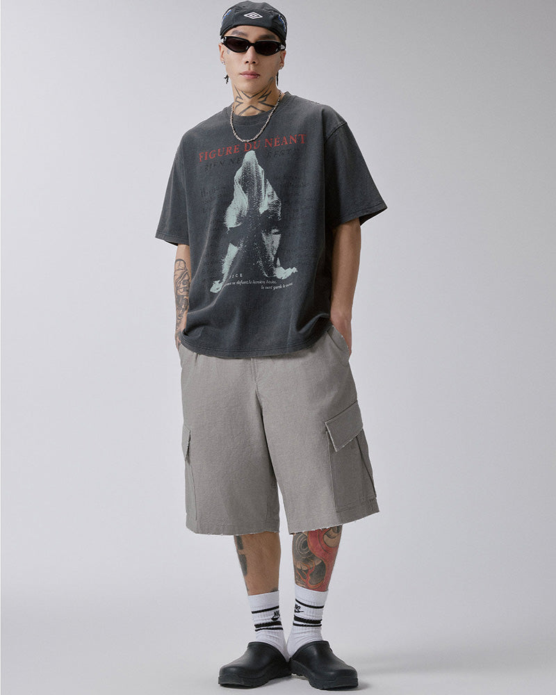 Zipper Pocket Utility Shorts